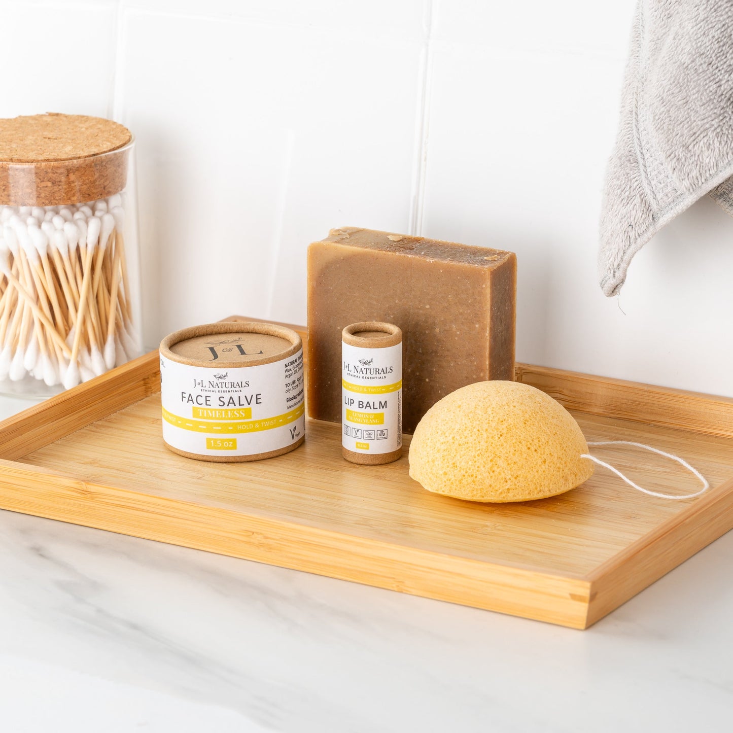 Eco-Friendly & All Natural Simple Skincare Kit - for Oily, Sensitive, Dry, Mature, Dull Skin