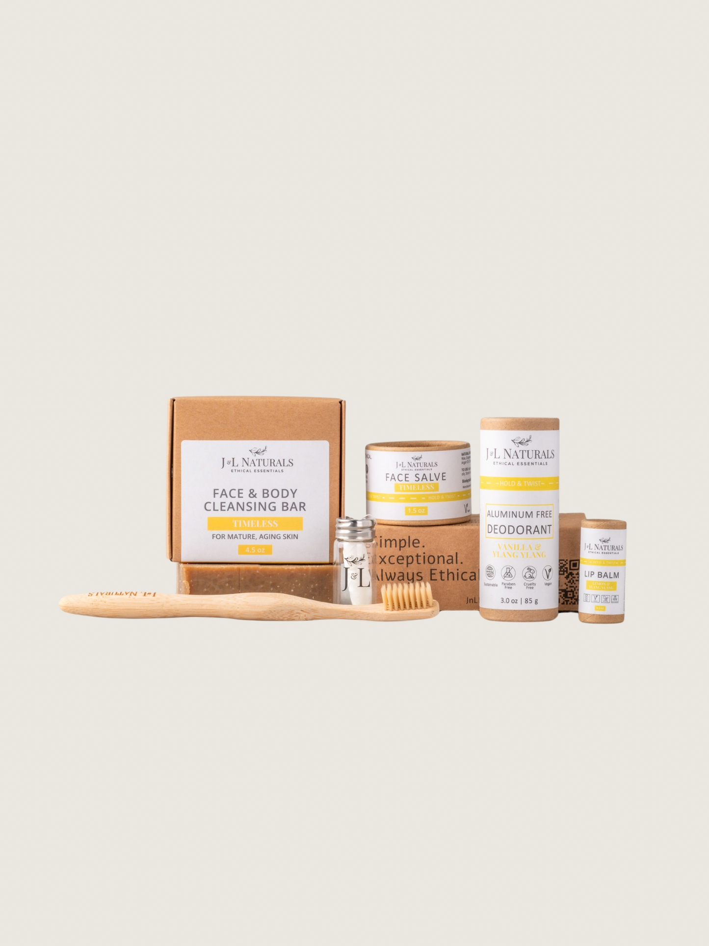 Eco-Friendly & All-Natural Simple Self Care Kit