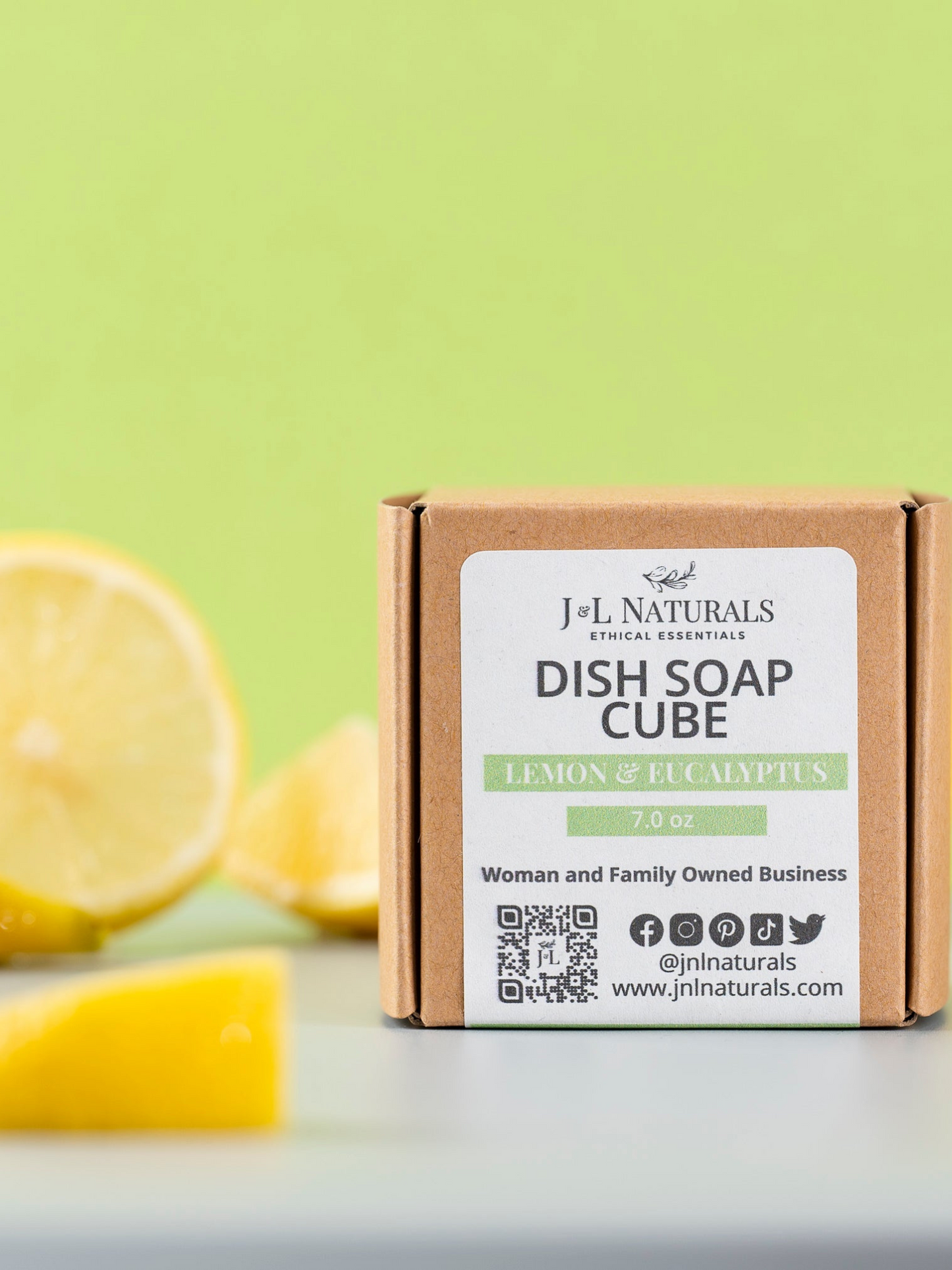 Plastic-Free Dish Soap Block/Cleaning Bar